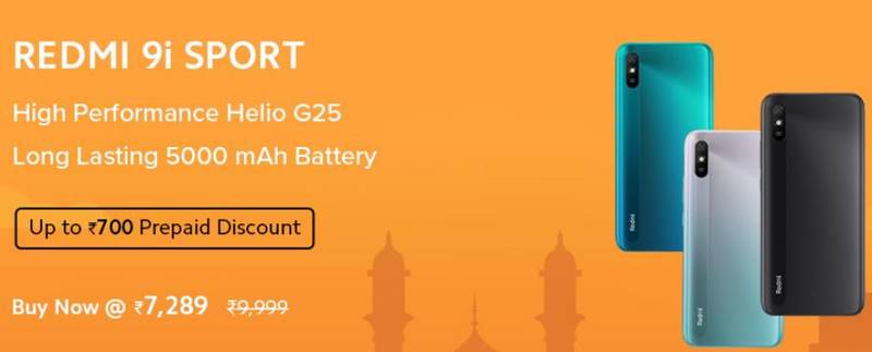 Redmi 9i Sport poderia ser um dos aparelhos banidos na Índia.