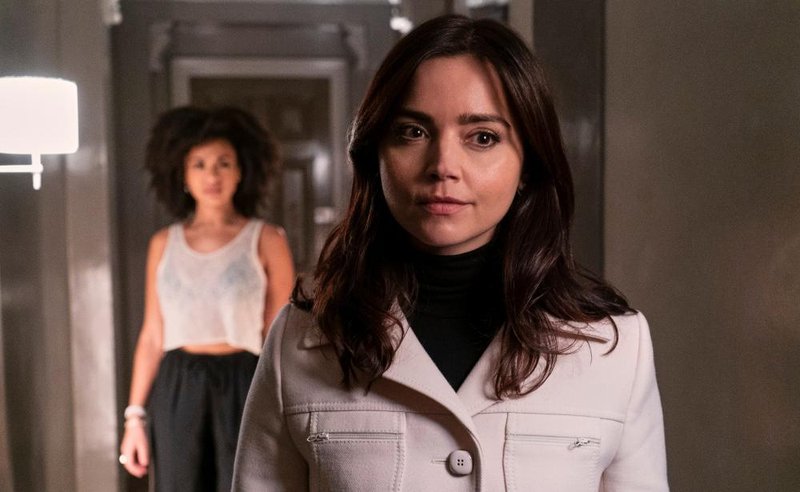 Jenna Coleman em 'Sandman'.