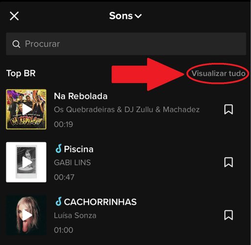 Aperte na opção para visualizar o ranking completo