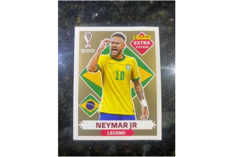 Figurinha Copa Neymar Ouro Legend, Comprar Novos & Usados