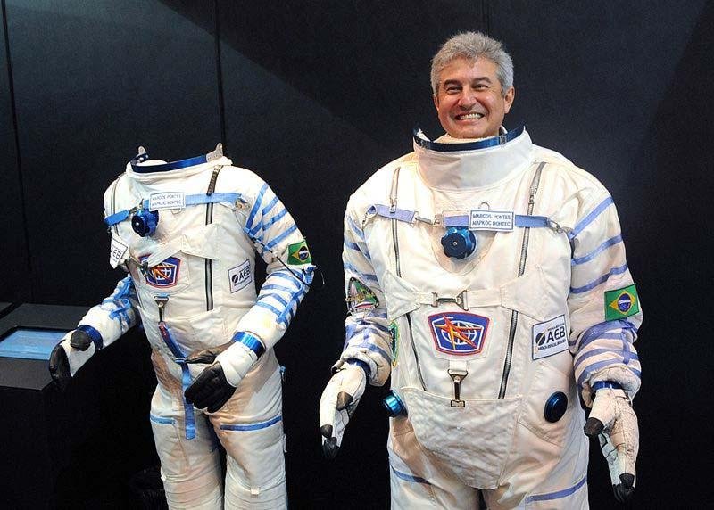 O astronauta Marcos Pontes foi o primeiro brasileiro a ir ao espaço