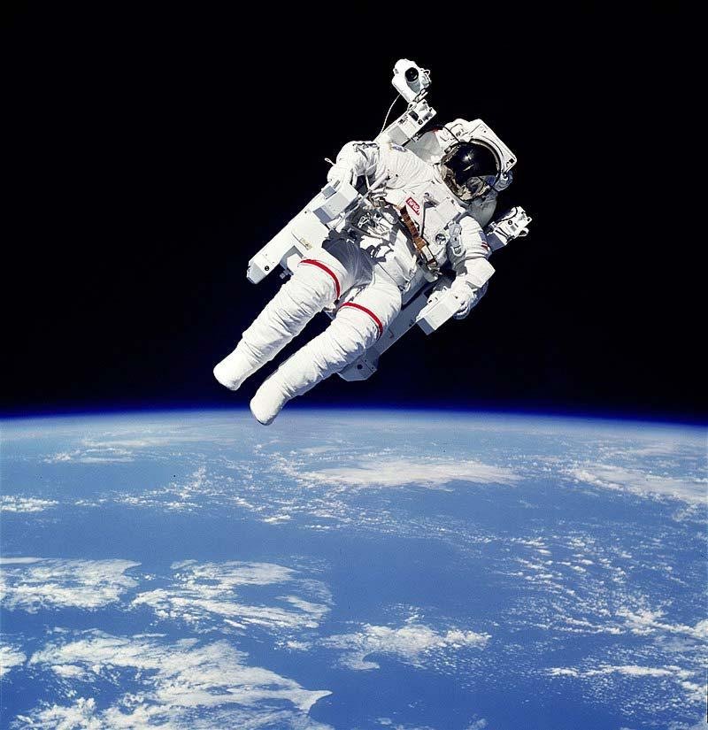 Aspirantes a astronautas devem estudar bastante se um dia quiserem ver uma vista como esta