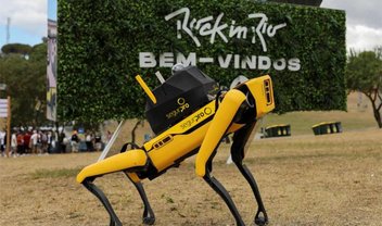 Rock in Rio 2022 terá cão-robô 'Yellow' com 5G como segurança