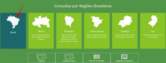 Consulta aos bens dos presidenciáveis.