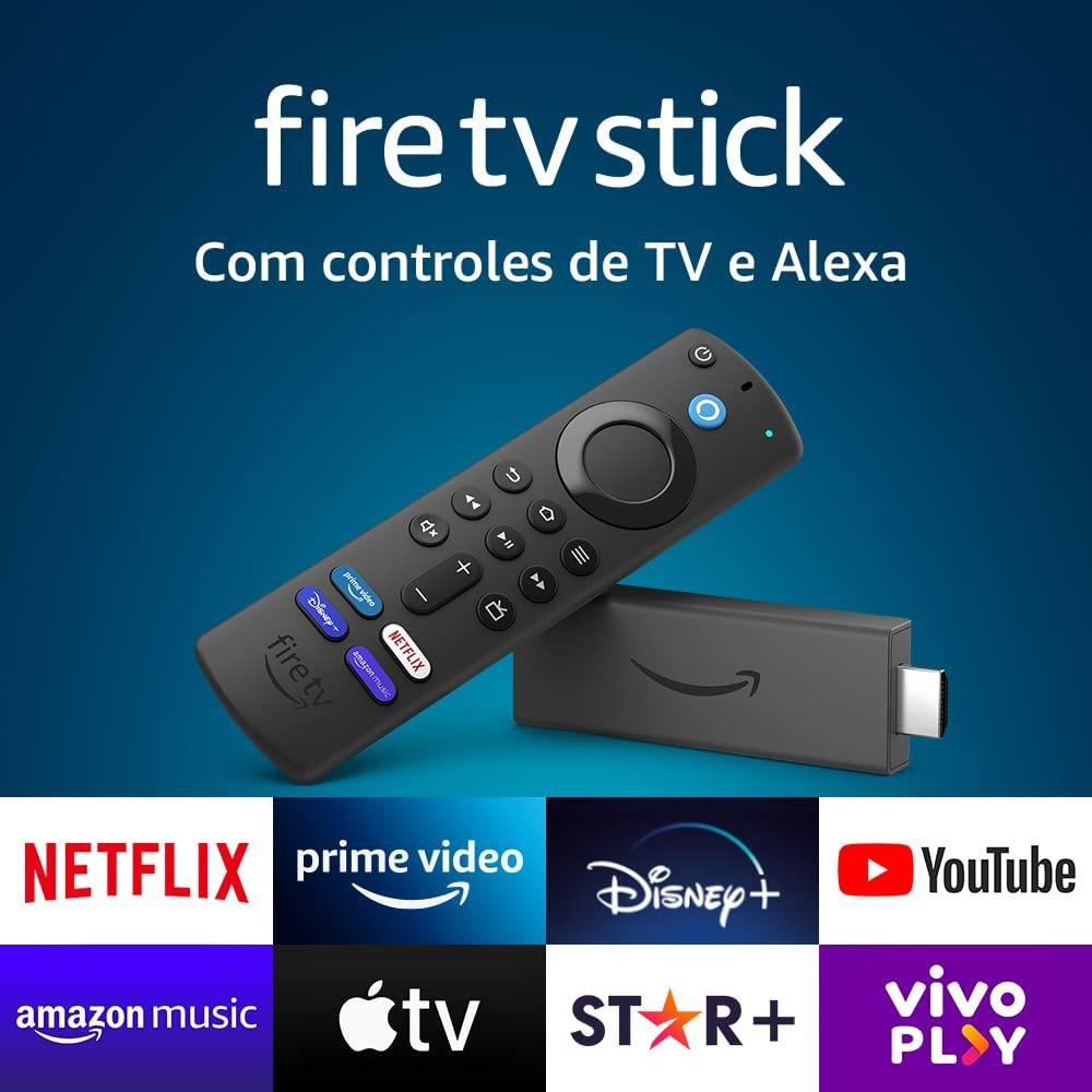 A plataforma de streaming estará disponível em todos os modelos vendidos no Brasil, como Fire TV Stick Lite, Fire TV Stick e Fire TV Stick 4K.