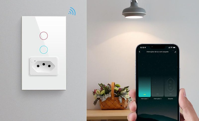 Interruptor e Tomada Inteligente Avatto