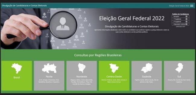 O site DivulgaCandContas tem informações sobre todos os candidatos das Eleições 2022.