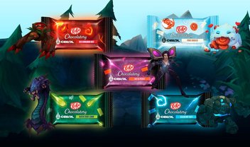 KitKat fecha parceria com CBLoL e lança novos sabores no Brasil