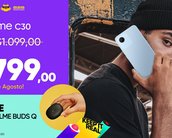 Realme C30 é lançado no Brasil com brinde e desconto de R$ 300