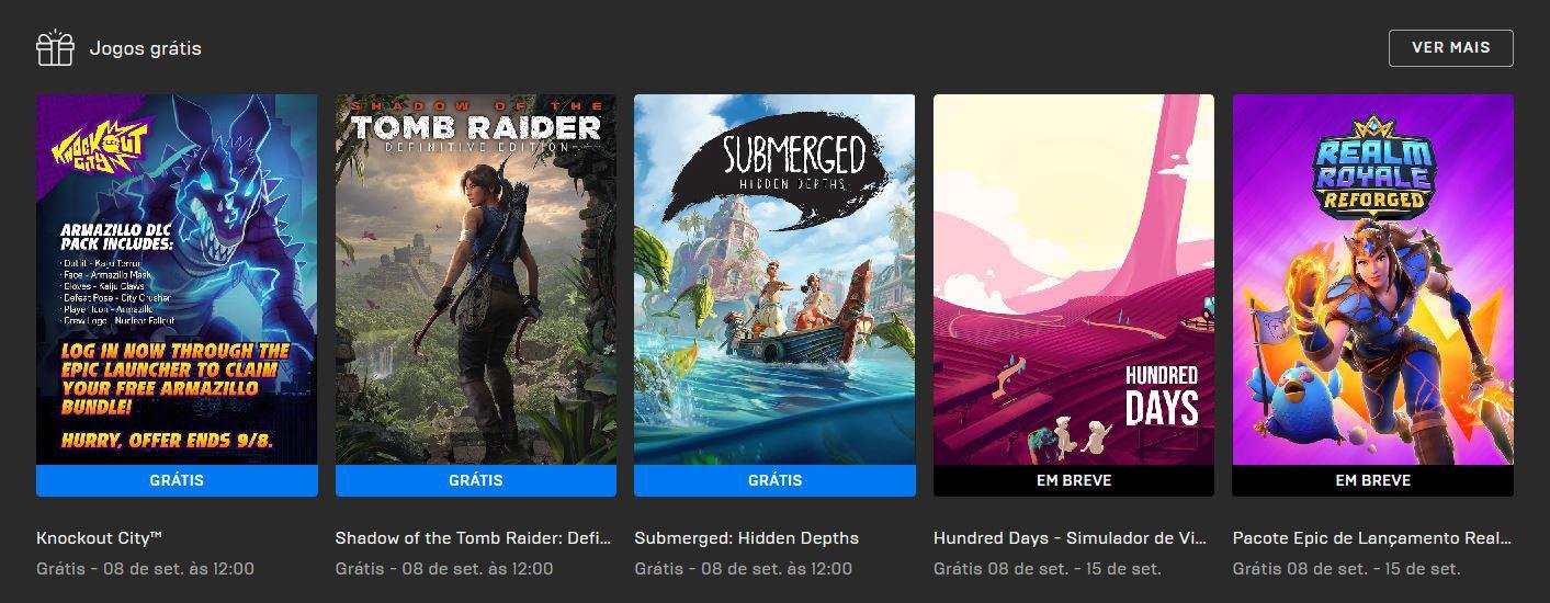 Epic Games Store Weekly Free Game 01/09/2022