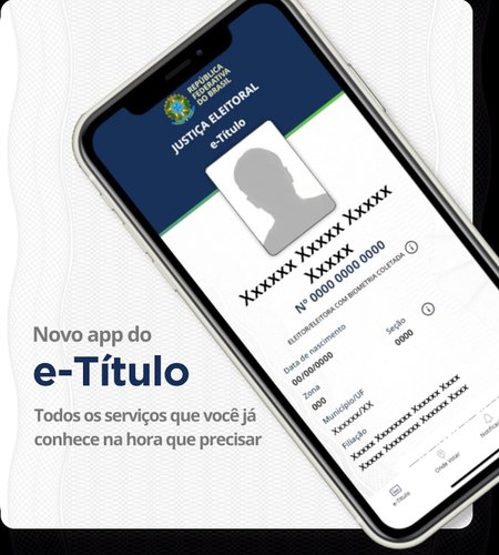 O e-Título traz todas as informações do eleitor e dados importantes sobre as futuras eleições