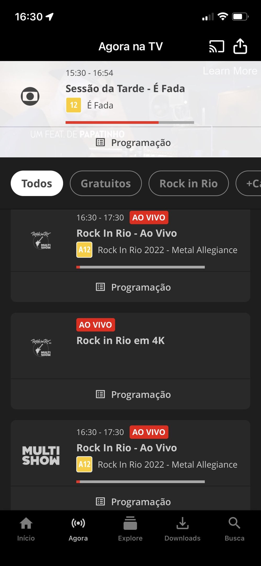Assistir ao Rock In Rio