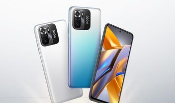 Smartphones Poco M5 e M5s com frete grátis e cupom no AliExpress