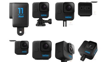 GoPro Hero 11 Black: imagens mostram versão mini da actiom cam