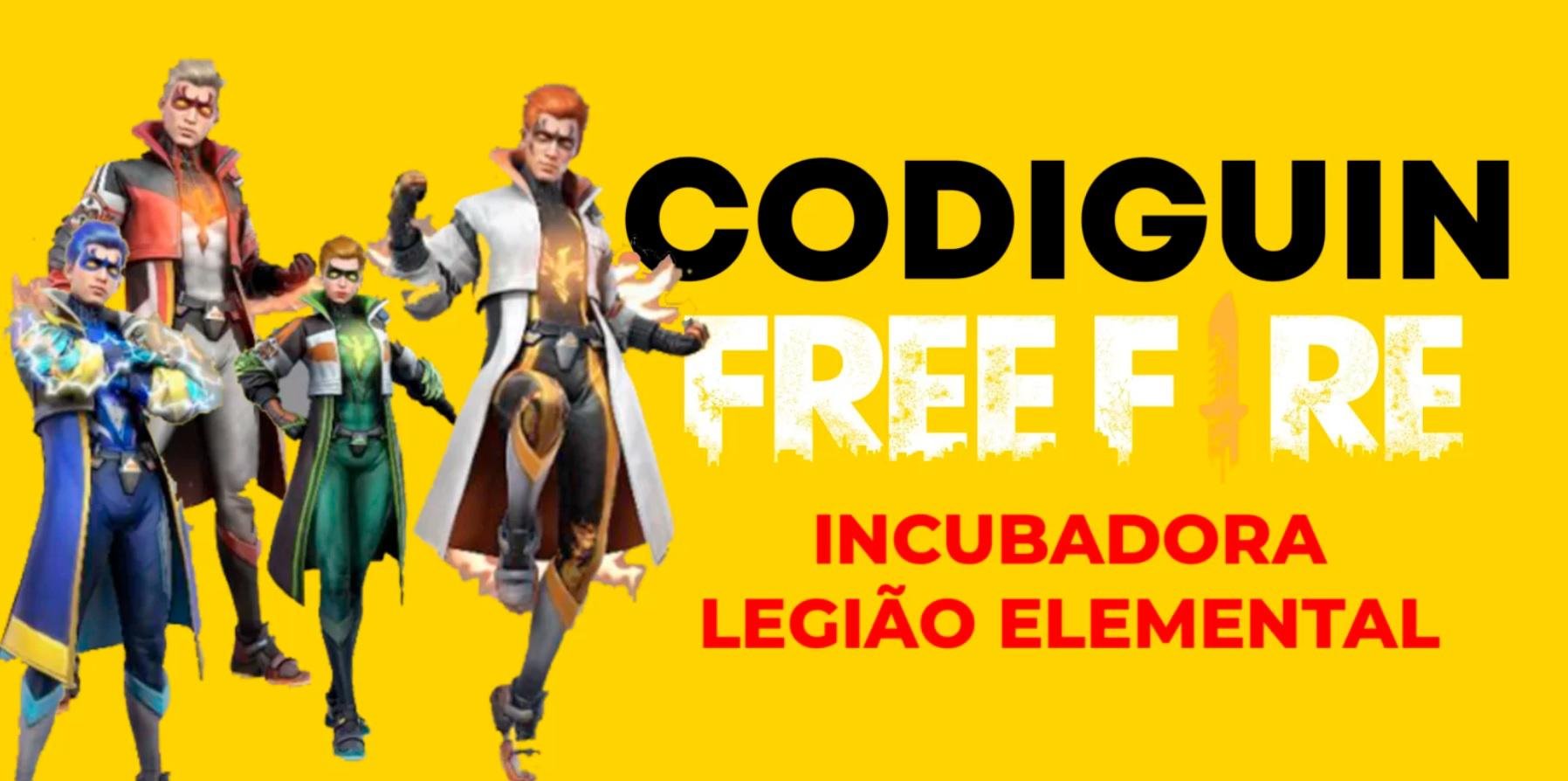 Codiguins Free Fire 2022: códigos pra resgatar no site Rewards