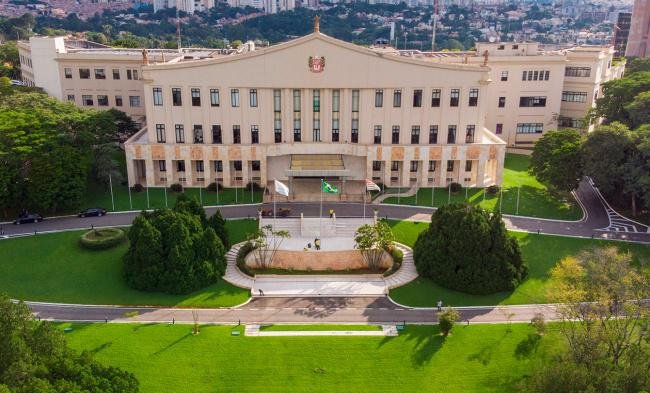 Palácio dos Bandeirantes, sede do Governo do Estado de São Paulo.