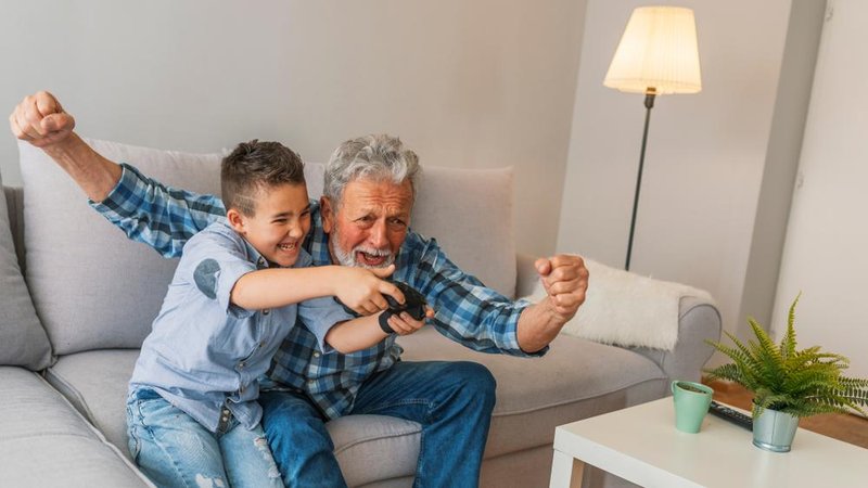 A formação de laços com a família também se fortalece
