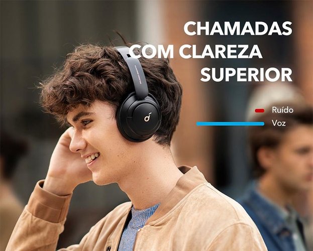 Um dos melhores headsets com cancelamento ativo de ruído.