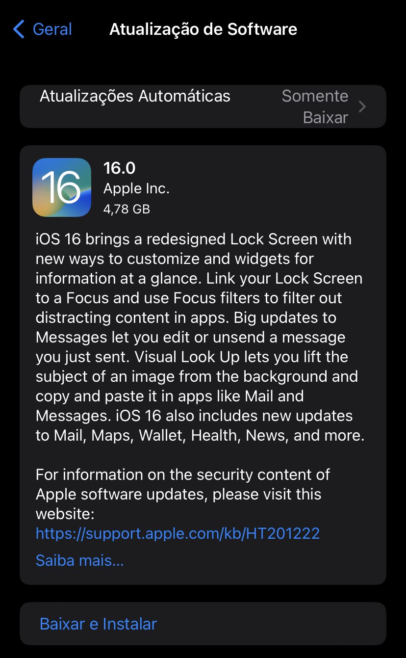 iOS 16