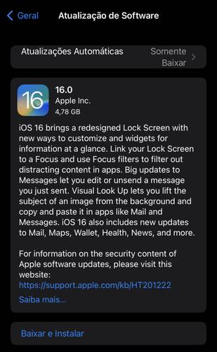 iOS 16