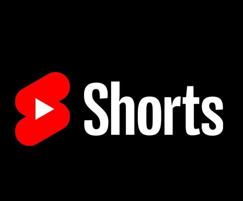 A logo do YouTube Shorts.