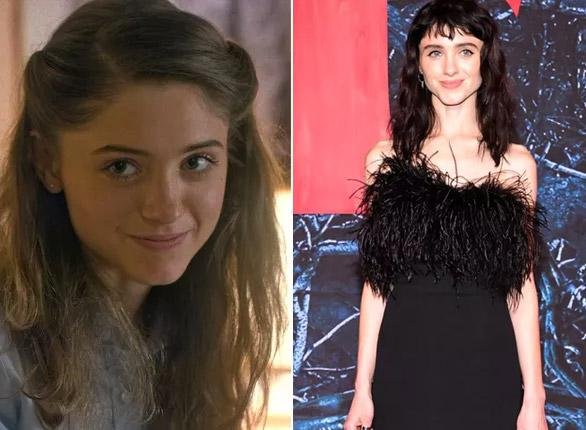 Antes e depois dos atores de Stranger Things