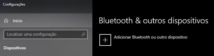 Procure a opção de conexão à rede bluetooth no seu computador