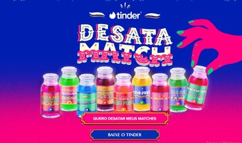 Tinder dá presentes para solteiros durante ação 'Desata Match'