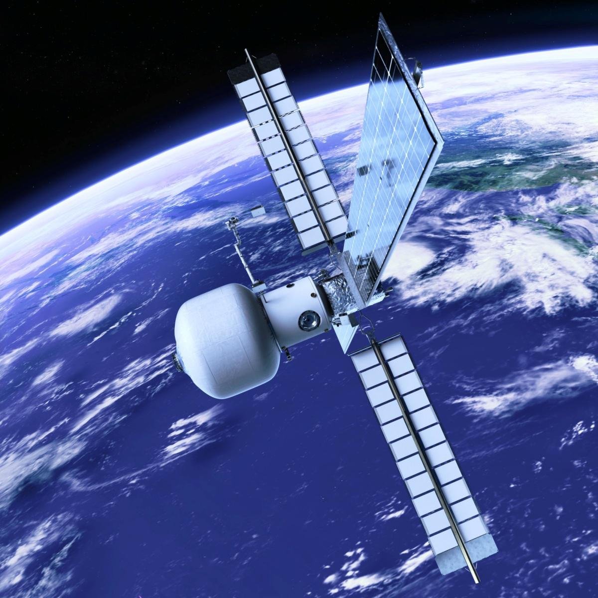 Ilustração mostra a estação espacial Starlab