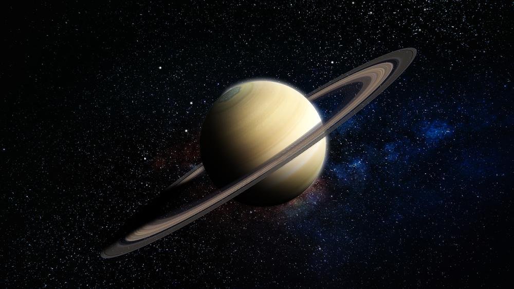 Anéis de Saturno podem ser vestígios de uma lua que não existe mais (Fonte: Shutterstock)