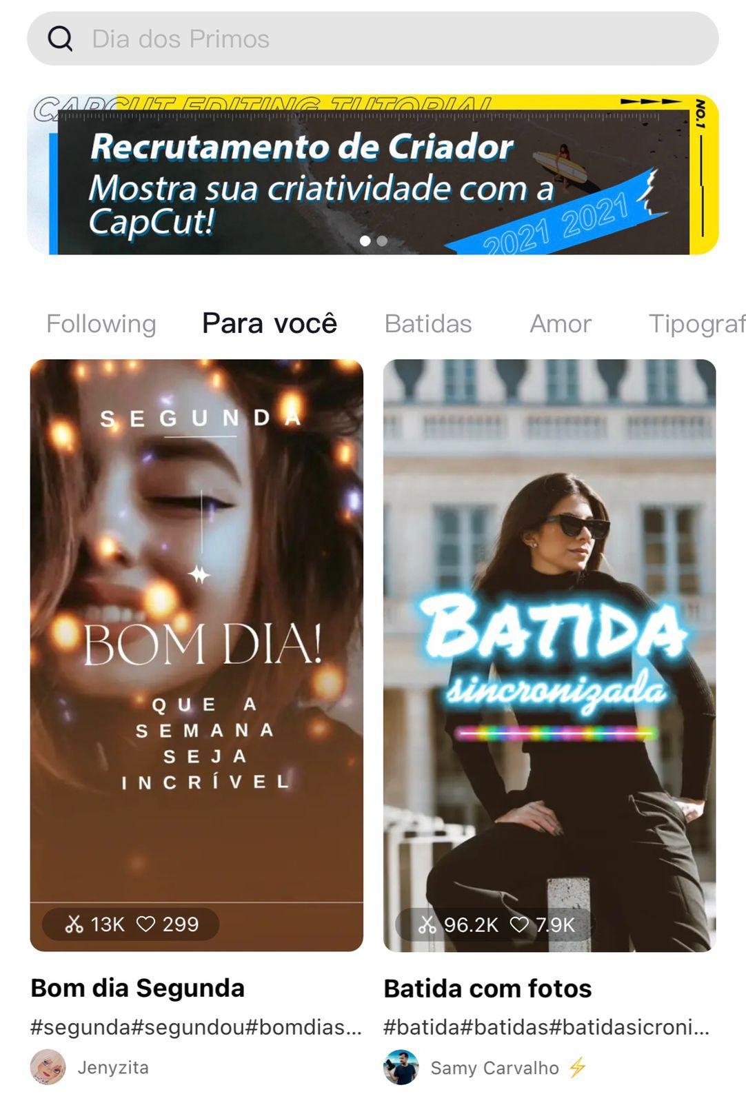 CapCut_app para assistir filmes e series gratis