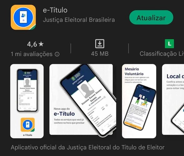 Crédito: Reprodução | Play Store.