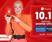 Shopee oferece cupons de frete grátis e descontos na promoção 10/10