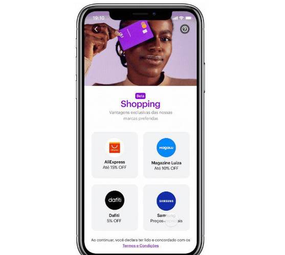 As novas parceiras oferecem cashback e outros benefícios no app do Nubank.