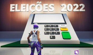 Fortnite ganha mapa educativo com informações das eleições no Brasil