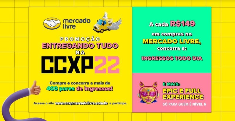 Entregando tudo na CCXP22