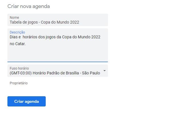 Crédito: Reprodução | Google Agenda via TecMundo.