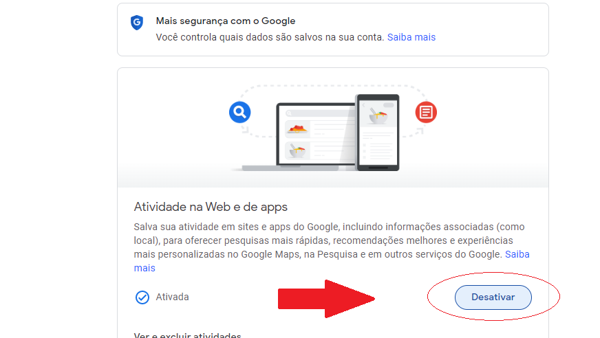 Como ver o histórico do Google e acessar todas as suas pesquisas