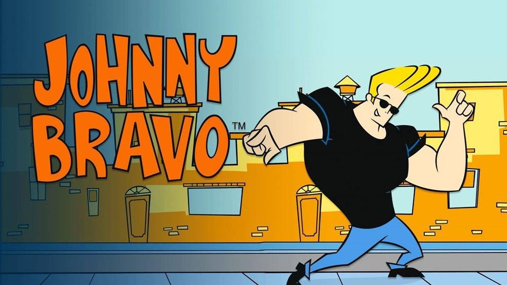 O topete e os óculos escuros se tornaram marca registrada de Johnny Bravo.