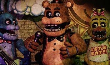 VAZOU VISUAL ANIMATRONICS EM FIVE NIGHTS AT FREDDY'S O FILME! 