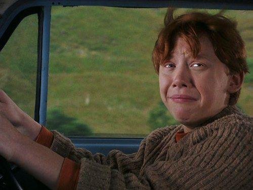 Rony Weasley e seu medo incontrolável