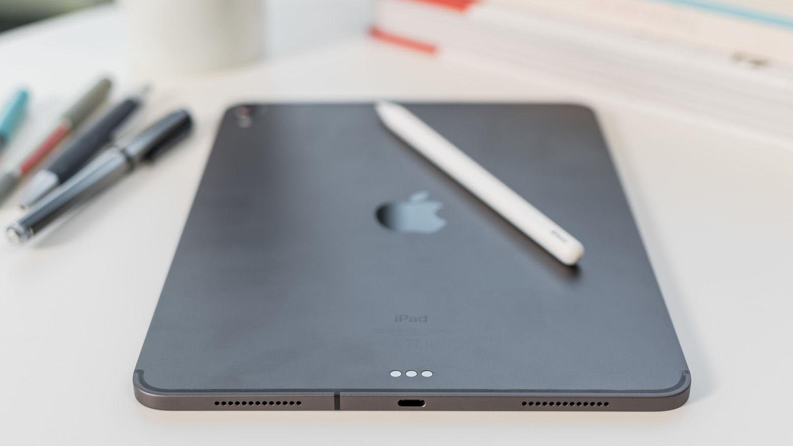 Lançado em 2018, o iPad Pro chegou ao mercado com a porta USB-C.