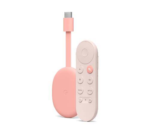 O Chromecast 4K está disponível em várias cores, já o Chromecast com Google TV HD apenas em branco