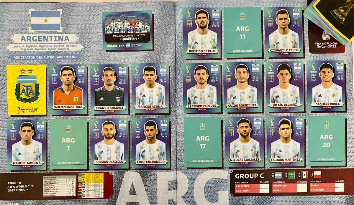 Os colecionadores argentinos enfrentam a escassez e os preços exorbitantes das figurinhas do álbum da Copa do Mundo Qatar-2022.