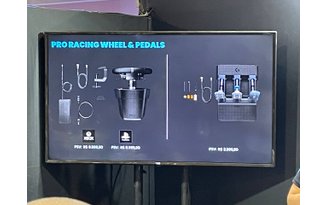 Logitech anuncia Pro Wheels & Pedals, volante profissional, na BGS
