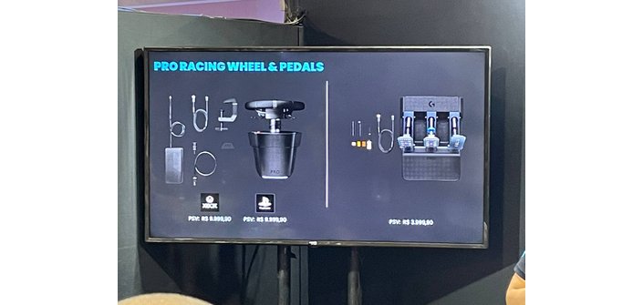 Logitech Announces Pro Wheels & Pedals Professional Wheel at BGS 2022