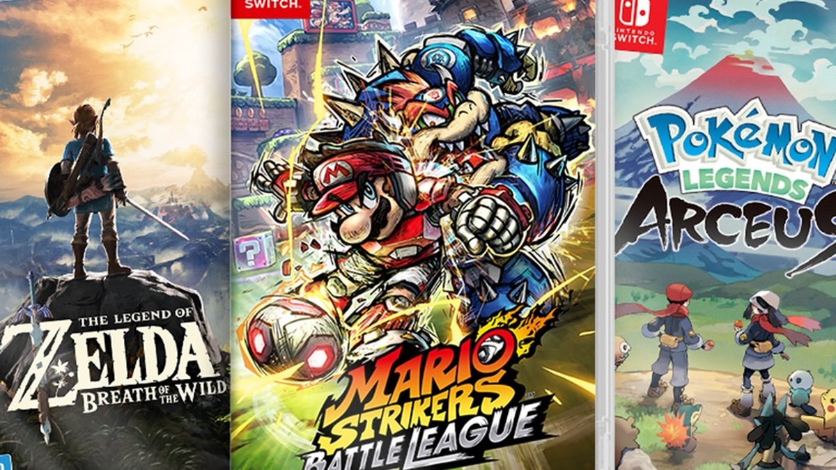 Jogos de Nintendo Switch em mídia física a partir de R$ 161,00 - Critical  Hits