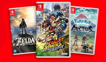 Nintendo: jogos físicos do Switch poderiam custar R$ 450 no Brasil