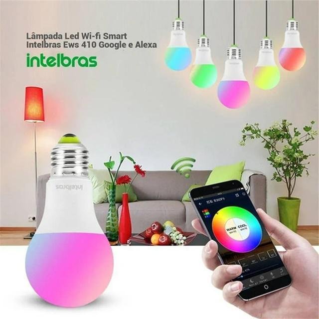 Essa lâmpada é controlada pelo app Izy Smart