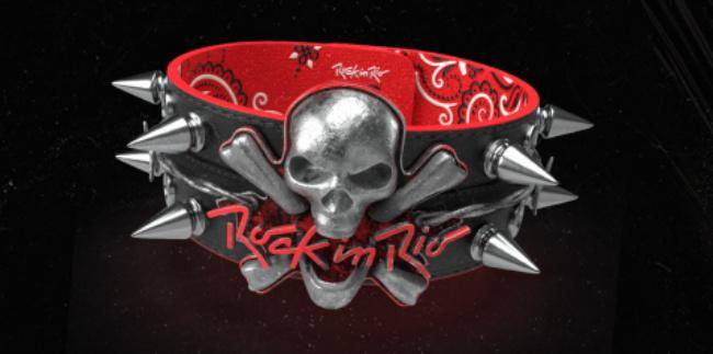 Pulseira NFT do Rock in Rio para quem foi no dia 9 de setembro.